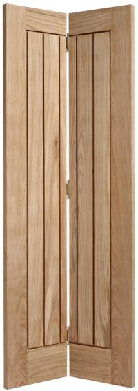 Mexicano Bi-Fold Oak Internal Door