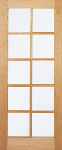 SA 10L Clear Glazed Internal Door