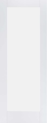 Pattern 10 Frosted Glazed - Primed Internal Door