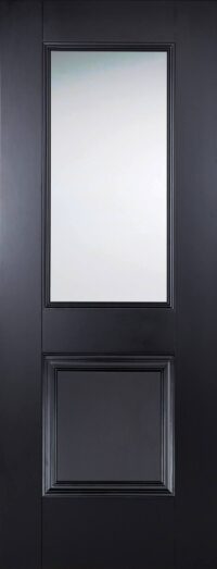 Arnhem Black Glazed Internal Door