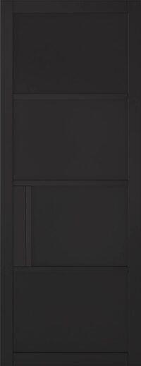 Black Chelsea 4p Internal Door