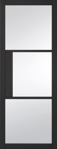 Black Tribeca 3l - Clear Internal Door