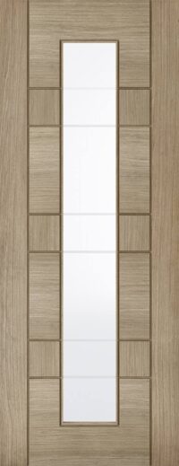 Edmonton Light Grey Glazed - Prefinished Internal Door