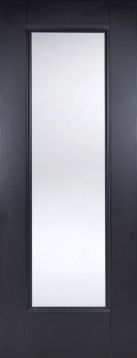 Eindhoven Black Glazed Internal Door