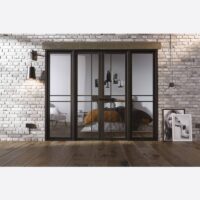 Greenwich W8 Black Internal Door