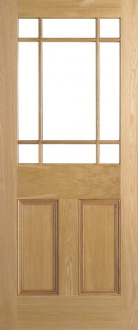 Oak Downham Unglazed 9L Internal Door