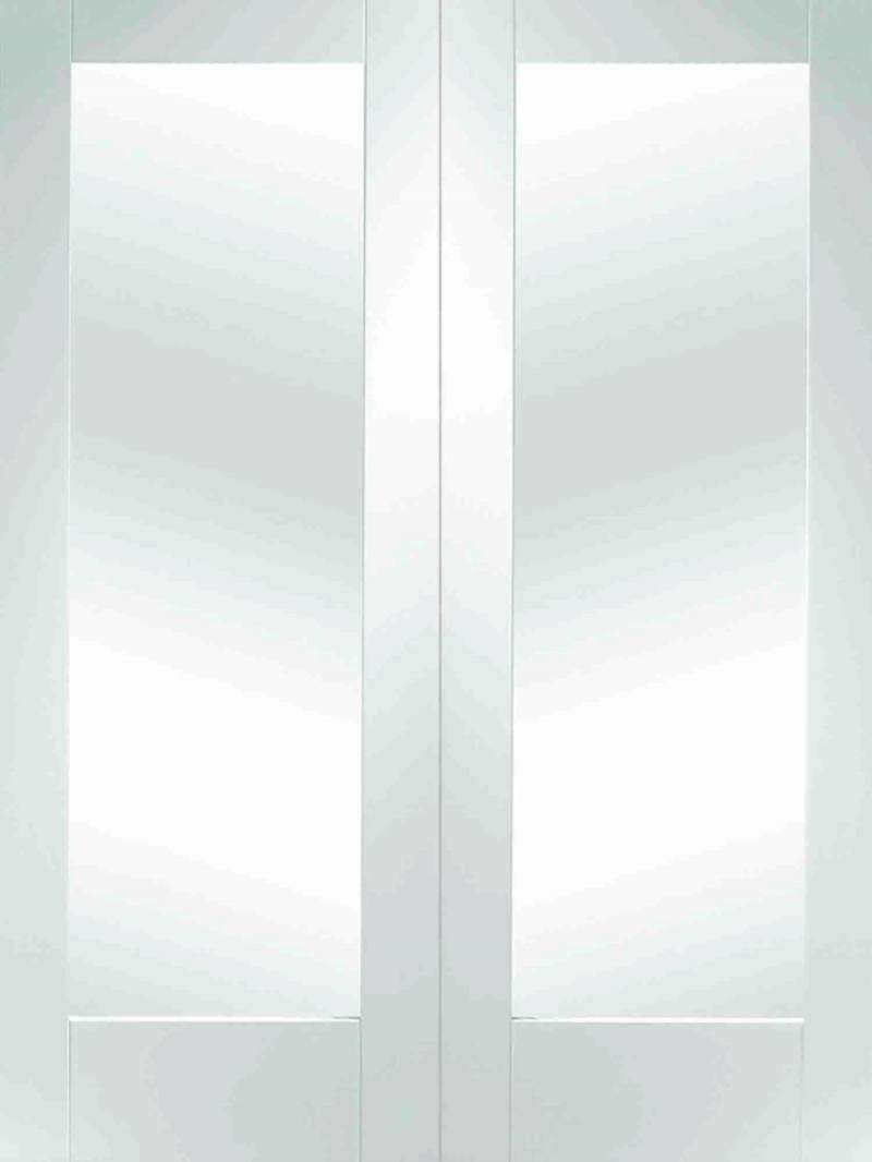 Pattern 20 Glazed Pairs - Solid Primed Internal Door