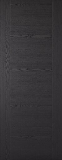 Vancouver Black Laminate - Prefinished Internal Door