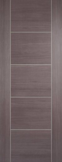 Vancouver Medium Grey Laminate - Prefinished Internal Door