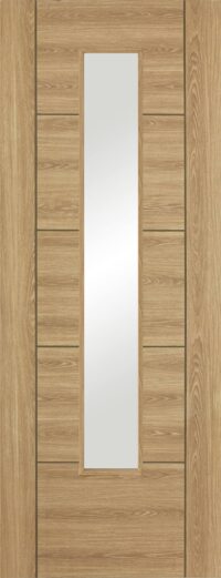 Vancouver Oak Laminate Glazed - Prefinished Internal Door