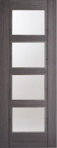 Vancouver 4L Ash Grey - Prefinished Internal Door