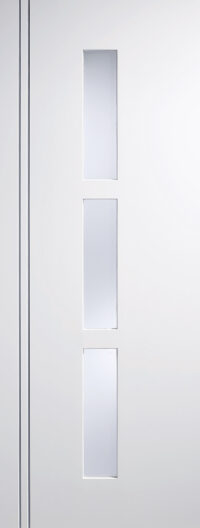 Sierra Blanco Glazed White - Prefinished Internal Door
