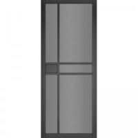 Urban Collection Dalston Black Prefinished Tinted Glazed Internal Door