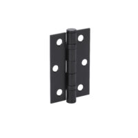 Hinge (pair) 3″ Matt Black