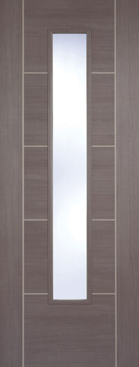 Vancouver Medium Grey Laminate Glazed – Prefinished Internal Door
