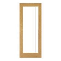 Ely Oak 1L Glazed – Prefinished Internal Door
