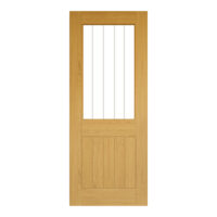 Ely Oak Half Glazed Internal Door