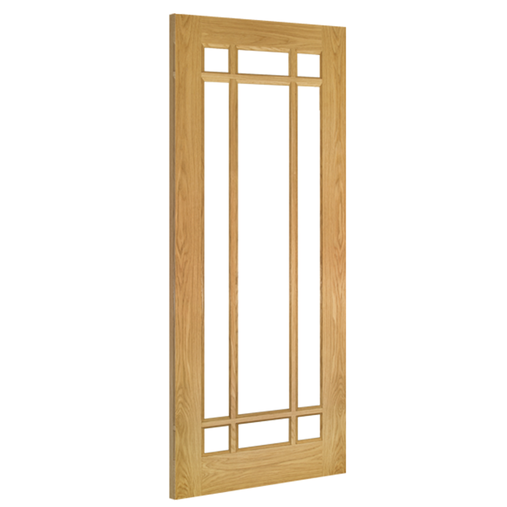 Kerry Oak Glazed Internal Door