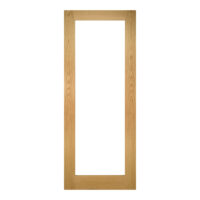 Walden Oak Clear Glazed Internal Door