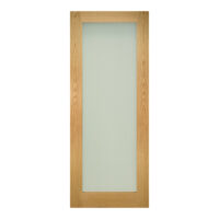 Walden Oak Frosted Glazed Internal Door