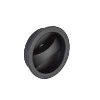 Aries Matt Black Pocket Door Privacy Handle