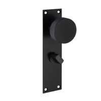 Zermatt Matt Black Handle Hardware Privacy Pack