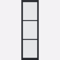 Tribeca Prefinished Black Sidelight W8 without Lock Block