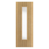 Aria Oak Glazed – Prefinished Internal Door