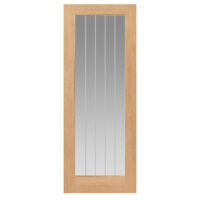 Thames Oak 1 Light Oak Internal Door