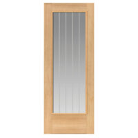 Thames Oak 1 Light Glazed Internal Fire Door