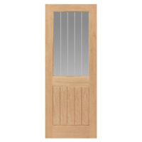 Thames Oak Half Light Glazed Internal Door