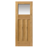 Rustic Oak DX Glazed – Prefinished Internal Door