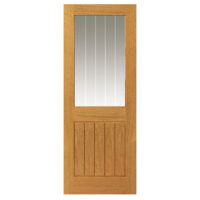 Thames Oak Half Light Glazed – Prefinished Internal Door