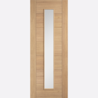 Carini Clear Glazed Long Light Oak