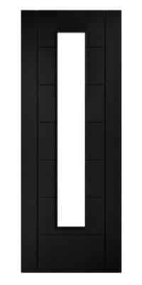 Black Laminate Linear 7P Glazed