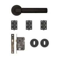 Delphi Mortice Kit Matt Black